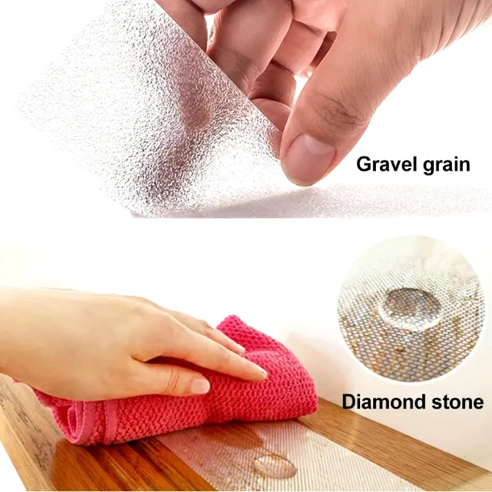 💪Large Size PEVA Waterproof Transparent Anti Slip Stair Grip Stickers