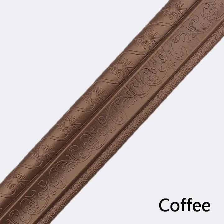Self-Adhesive Environmental Protection 3D Wall Edging Strip (7.55 FEET/ROLL)