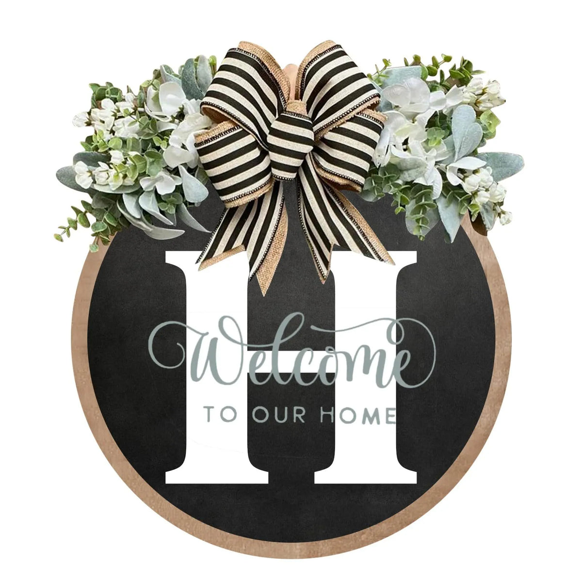 Welcome Front Door Wreath