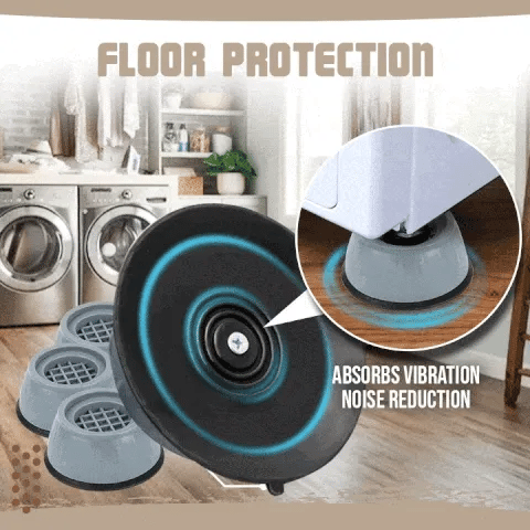 Non-Vibration Washing Machine Feet-4PS