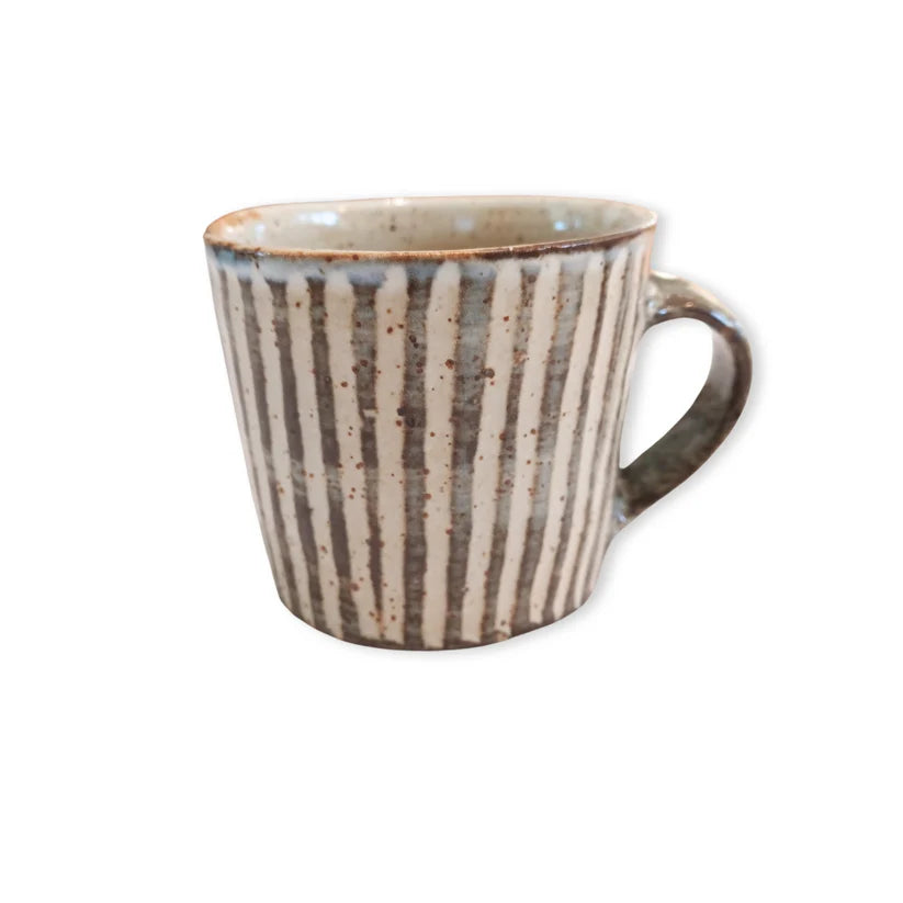 Rustic Handmade Stoneware Mug — Everyday Coffee Cup